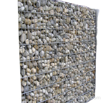 Qaynaqlanmış gabion qəfəs qutusu gabion məftil mesh